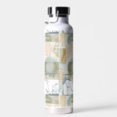 Bouteille D'eau Modern Abstract Pattern (Plage)