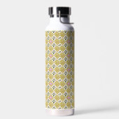 Bouteille D'eau Modern Olive & Magenta Geometric Tribal Pattern (Gauche)