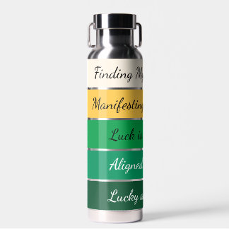 Bouteille D'eau Modern St. Patrick’s Day Gradient