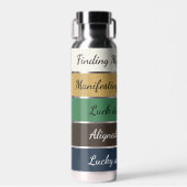 Bouteille D'eau Modern St. Patrick’s Day Gradient (Avant)