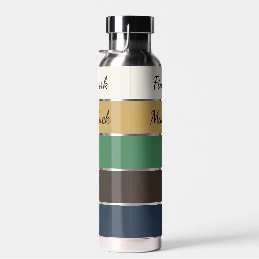 Bouteille D'eau Modern St. Patrick’s Day Gradient (Plage)