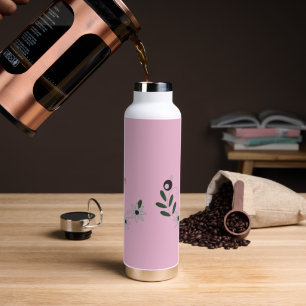 Bouteille D'eau Moderne Chic Extraordinaire Floral