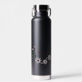 Bouteille D'eau Moderne Chic Floral (Avant)