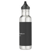 Bouteille D'eau Moderne Élégant Plat Simple Professionnel Gris (Droite)