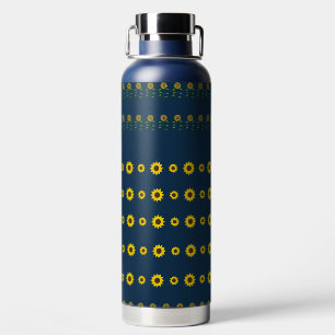 Bouteille D'eau Moderne Rustique Chic Motifs de tournesol