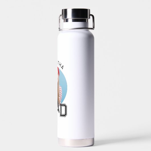 Bouteille D'eau Moderne Simple High School - Photo Graduation (Arrière)