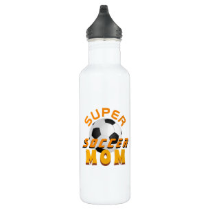 Bouteille D'eau Moderne Super Soccer Maman Football Sportif Mère