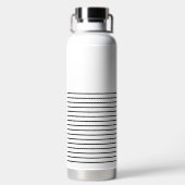 Bouteille d'eau moderne tendance minimaliste éléga (Plage)