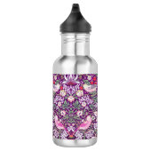 Bouteille D'eau Moderne Violet William Morris Voleur de Fraises (Droite)
