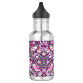 Bouteille D'eau Moderne Violet William Morris Voleur de Fraises (Gauche)