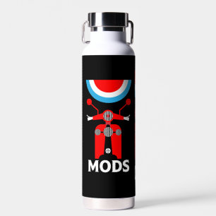 Bouteille D'eau Mods Et Rockers Anglais D'Inspiration vintage