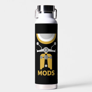 Bouteille D'eau Mods Et Rockers Anglais D'Inspiration vintage