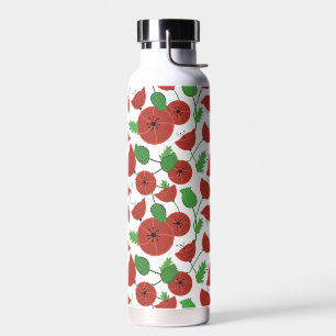 Bouteille D'eau Mohnblumen