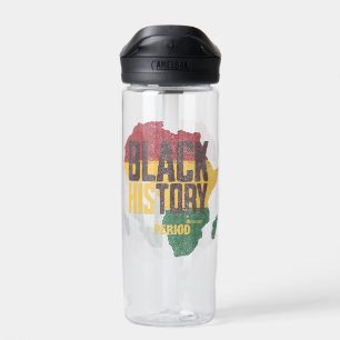 Bouteille D'eau Mois de l'histoire des Noirs Panafricain pour les