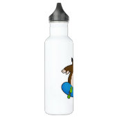 Bouteille D'eau Mole en Skate avec Skateboard & Casque (Gauche)