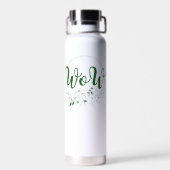 Bouteille D'eau MOM à l'envers sort WOW ! (Arrière)