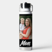 Bouteille D'eau Mom Established Script Black 2 Photo (Arrière)