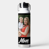 Bouteille D'eau Mom Established Script Black 2 Photo (Salle de sport)