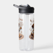 Bouteille D'eau Mon Chien A Fleas Ukulele Tuning Chanson (Droite)