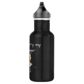 Bouteille D'eau Mon coeur est plus gros que mon aiguille (Droite)