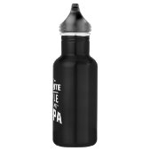 Bouteille D'eau Mon peuple favori m'appelle Pappa - Père grand-pèr (Droite)
