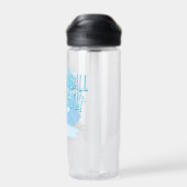 Bouteille D'eau Mon pote, l'Elf Snowball combat ! (Arrière)