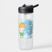 Bouteille D'eau Mon pote, l'Elf Snowball combat ! (Gauche)