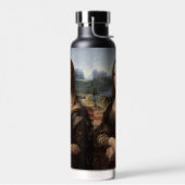 Bouteille D'eau Mona Lisa Portrait / Peinture (Gauche)
