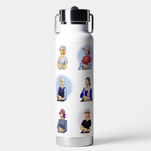 Bouteille D'eau Mona Liza clear water drops (Salle de sport)