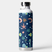 Bouteille D'eau Monde marin (Droite)