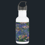 Bouteille D'eau Monet Water Lilies Chef-d'oeuvre Peinture<br><div class="desc">Monet Water Lilies - Ce tableau Monet classique a été peint par Claude Monet en 1916. Il fait partie de sa célèbre collection de nénuphars où il peint dans son jardin à Giverney,  France. Un tableau de chef-d'oeuvre.</div>