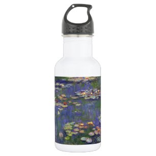 Bouteille D'eau Monet Water Lilies Chef-d'oeuvre Peinture