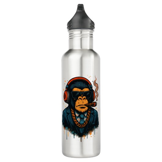 Bouteille D'eau Monkey Business - Le patron du singe (Droite)