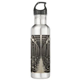 Bouteille D'eau Monochrome Depth/Stainless Steel Art Bottle