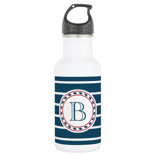 Bouteille D'eau Monogram design (Devant)