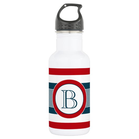 Bouteille D'eau Monogram design (Devant)