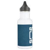 Bouteille D'eau Monogram design (Gauche)