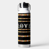 Bouteille D'eau Monogram Rustique Fleur de Marguerite Amour (Salle de sport)