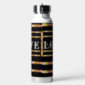 Bouteille D'eau Monogram Rustique Fleur de Marguerite Amour (Gym)