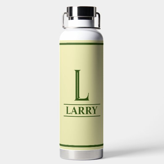 Bouteille D'eau Monogramme (Plage)