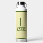 Bouteille D'eau Monogramme (Avant)