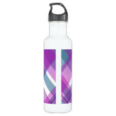 Bouteille D'eau Monogramme à plis violet clair (Dos)