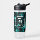 Bouteille D'eau Monogramme Aqua Fumée Brumeuse (Gauche)