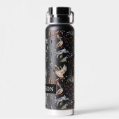 Bouteille D'eau Monogramme Canard Oie Lapin Chasse Feuilles d'auto (Arrière)