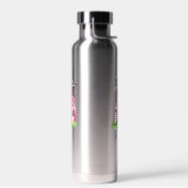 Bouteille D'eau Monogramme de Golf Rose (Gauche)
