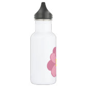 Bouteille D'eau monogramme floral (Gauche)