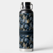 Bouteille D'eau Monogramme Foliage tropical (Plage)