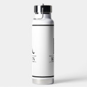 Bouteille D'eau Monogramme noir (Évier)