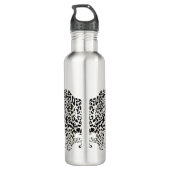 Bouteille D'eau Monogramme noir Jaguar (Dos)