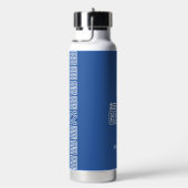 Bouteille D'eau monogramme personnalisé en Grèce (Évier)